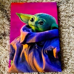 Baby Yoda wall  frame